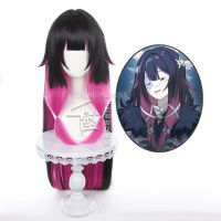 Genshin Impact Fatui Harbingers Colombina Cosplay Wig Anime Game Cos Gradient Wig Free Cap dn