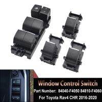 84040-F4050ปุ่มคนขับด้านหน้าซ้ายสวิตช์เปิดกระจกหน้าต่าง Regulator Power Window สวิตช์สำหรับ Toyota CHR 2016-2020 84810-F4060