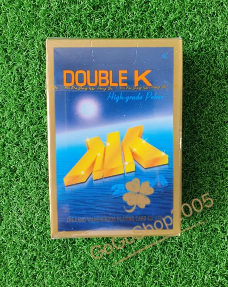 DOUBLE K High-grade Poker/ 双K高级擈克( 54 Cards/ Set ) | Lazada