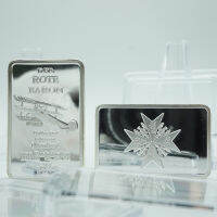 3ชิ้น1ออนซ์100โรงสี999เงินชุบ DER ROTE BARON Bullion Bar เยอรมนีบาร์จำลอง Cross Coin