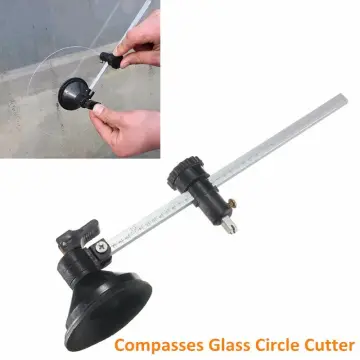 Rotary Compass Circle Cutter Compasses Glass Cutter Hand Glass