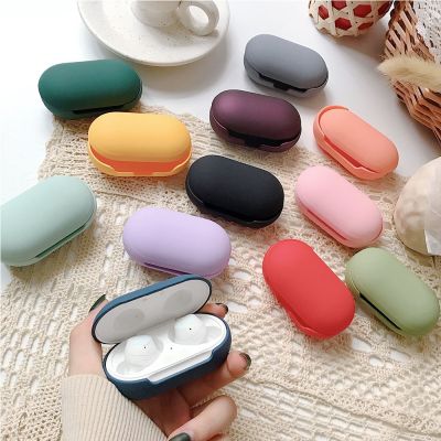 Solid Color Earphone Case For Samsung Galaxy Buds Plus Cases Cute Hard Matte Wireless Earphone Protective Cover For Buds+ Case Wireless Earbud Cases