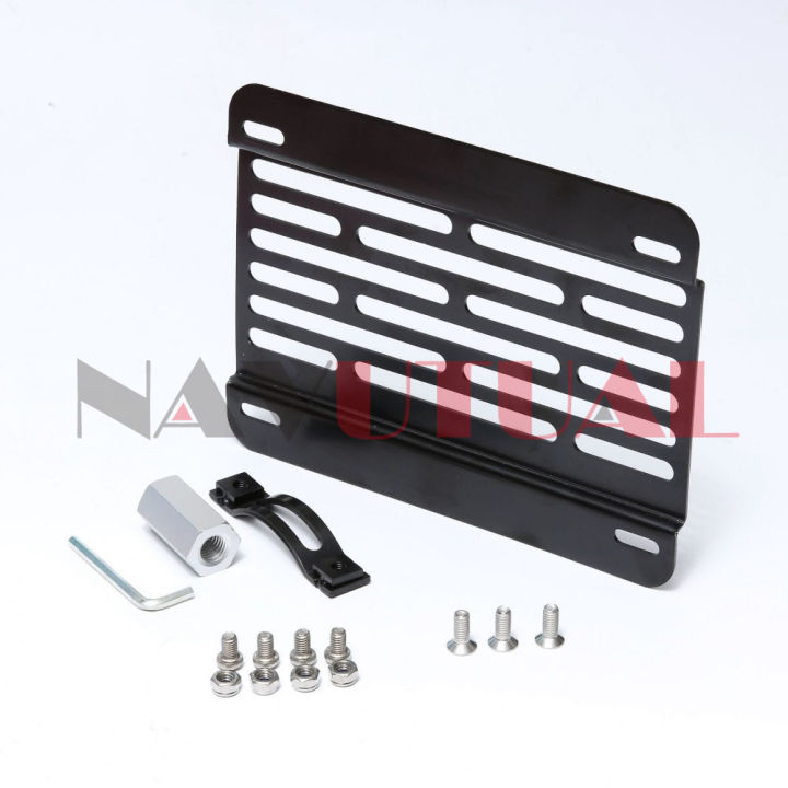 no-drill-front-grille-mesh-mount-license-plate-relocator-kit-compatible-with-tesla-model-3-model-y-us-standard-car