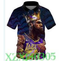 NBA LBJ POLO SHIRT custom14