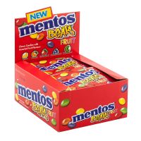 Mentos เมนทอส ลูกอมเคี้ยวหนึบ รสผลไม้รวม 14 กรัม x 12 ซอง  UU Shop