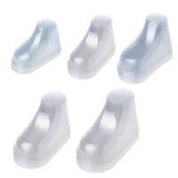 【YF】 10Pcs Clear Plastic Baby Feet Display Toddler Booties Socks Shoes Supports Shaper Stand Holder Showcase for Store Home