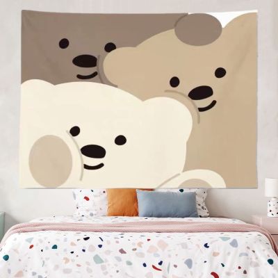 【CW】✒◄▤  Tapestry Background for Dormitory Bedside Bedroom Decoration Hanging Curtain Children