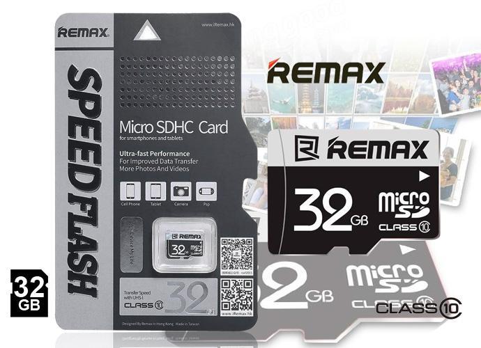 Micro SDHC REMAX® 32Gb
