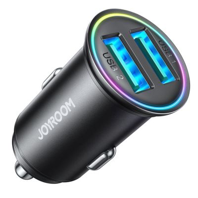 JOYROOM JR-CCN03 หัวชาร์จในรถยนต์ port USB 2 ช่อง 24w
