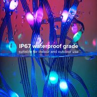 LED String WS2812B RGB Dream Birthday Decoration Color Party Lights Room Led Light Addressable Individually Waterproof IP67 DC5V