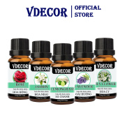 Tinh dầu thiên nhiên Vdecor nhập khẩu dung tích 10ml