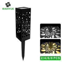 【LZ】₪๑❈  Solar LED Lawn Light para exterior impermeável Jardim Decor Lâmpada para Pavilhão Quintal Paisagem Lâmpadas Enterradas Luzes de Gramado 2 PCs 4 PCs 6 PCs 8PCs