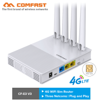 4G LTE SIM card WIFI router Plug &amp; play Wireless WiFi Router 2.4G 300Mbps Base Station AP with 4*5dBi antennas wifi coverage AP