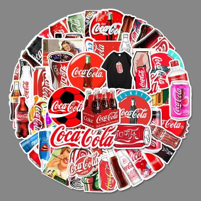 【CW】∏☂  Fashion Cola Bottle Stickers Car Laptop Stationery Vinyl Decals Graffiti Sticker Kids