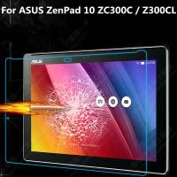 กระจกเทมเปอร์ปกป้องหน้าจอสำหรับ Asus ZenPad 10 Z300C Z300CL Z300CG Z300 Z300M P021 P01T 10.1 "Z301ML แท็บเล็ตฟิล์มป้องกัน