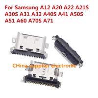 20pcs-200pcs Charger USB Charging Port Dock Connector For Samsung A12 A20 A22 A21S A30S A31 A32 A40S A41 A50S A51 A60 A70S A71 Wall Chargers