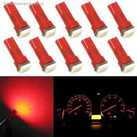 ▣❁♚ 10 PCS T5 LED Bulbs Dashboard Instrument Panel Light 12V 5050 1-SMD 7000K White Car Interior Dashboard Warning Indicator Lamps