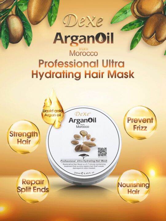 DEXE Professional Ultra Hydrating Hair Mask Lazada PH