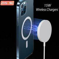 [BZhang] ZHSONG สำหรับเครื่องชาร์จไร้สายแม่เหล็กสำหรับ iPhone 13 12 11 Pro Max Mini 8 Plus XR X XS Max SE PD Type C Magnetic Fast Charger