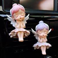 [Toy City] สาวบัลเล่ต์น่ารักตกแต่งรถ Little Angel อุปกรณ์ตกแต่งภายในสำหรับหญิง Auto Air Freshener น้ำหอมเครื่องประดับ Gift