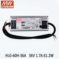 ✿ หมายถึงสวิทชิ่งเพาเวอร์ซัพพลาย LED ไดรเวอร์ LED HLG-60H-36A 60W 36V 110V/220V AC ถึง36V DC 1.7A กันน้ำ60W IP65ปรับได้ PSU