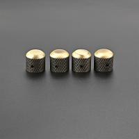 4Pcs Brass Guitar Parts Durable Guitar Knobs for Replacement Outdoor Electric Guitar Guitar Bass Accessories