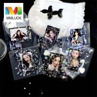 MMLUCK DIY การ์ดรูปไอดอลอัลบั้มเพลงของตกแต่งเกล็ดหิมะสติกเกอร์สติ๊กเกอร์เครื่องเขียน Goo Card สติ๊กเกอร์ทำรายงานด้วยมือ