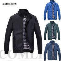 CODAndrew Hearst M-8XL Waterproof Jacket Windbreaker Outdoor Plus Size Stand Collar Jaket Lelaki Casual and Slack Windproof