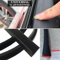 4m Car Window Sealant Weatherstrip V Type Seal Strips Rubber Auto Side Door Glass Styling Mouldings Replacements accessories