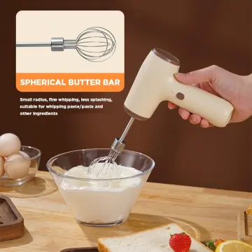 Wireless Portable Electric Food Mixer Automatic Whisk Butter Egg
