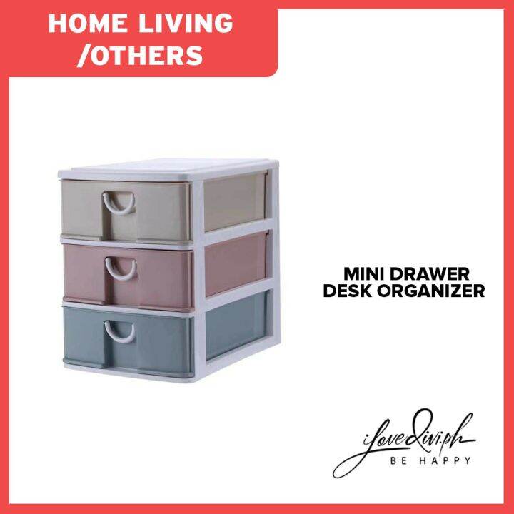 ilovedivi 3 Layers Mini Drawer desk organizer Lazada PH