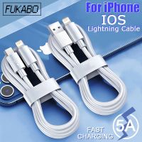 【Taotao Electronics】 5A Lightning Fast Charging Cable สำหรับ iPhone 13 Pro Max 12 Mini 11 XR MacBook iPad PD 20W Type C Data Line USB A