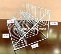 ชั้นวางเครื่องปรุง 3 ชั้น วางโชว์สินค้า ชั้นวางของ ชั้นวางน้ำหอม ชั้นวางขั้นบันได