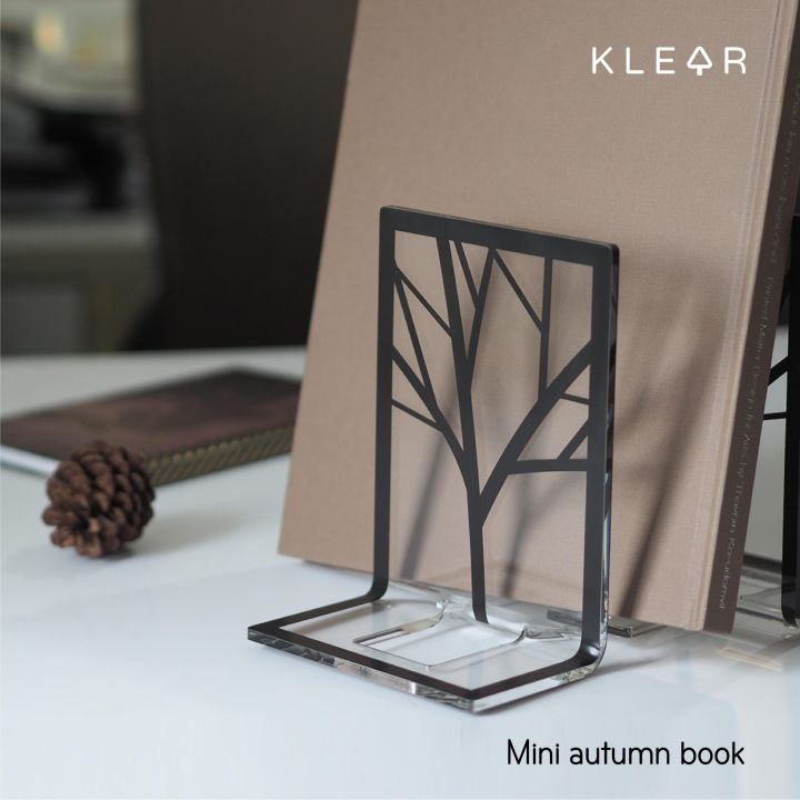 klearobject-mini-autumn-booked-1-free1-ที่กั้นหนังสืออะคริลิค-ที่คั่นหนังสือ-ที่วางหนังสือ-ฉากกั้นหนังสือ-คั่นหนังสือ-ชั้นวางหนังสือ-อะคริลิค-หนังสือ