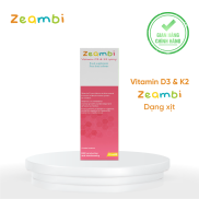 Vitamin D3 K2 Zeambi cho trẻ sơ sinh, nhập khẩu Anh 15 ML
