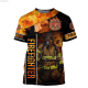 New (สต็อกเพียงพอ) Firefighter 2023 T-shirt Firefighter Super Hero T-shirt Mens 3D Printing Womens Top 2023 T-shirt Fire Service T-shirt Graphic T-shirtคุณภาพสูง size:S-5XL
