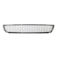 Front Bumper Grille under Honeycomb Black Grill Cover Fits for Golf 6 MK6