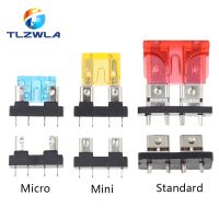 【DT】hot！ 10PCS Car Fuse Holder PCB Board Small Automotive Boat 32V Safety Clip Insertion Typ