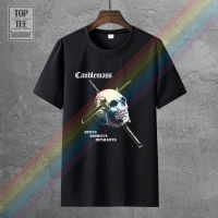 Arrival Men T Shirt Men Candlemass Metal Rock Band T Shirt Printing Gildan Spot 100% Cotton