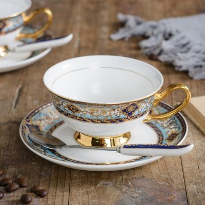 hotx【DT】 Cup Saucers British Wind High-Grade And Saucer European Afternoon