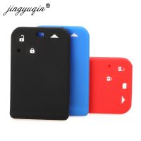 ♞ↂ℡ jingyuqin 2 Buttons Remote Key Card Case for Renault Laguna Smart Car Key Cover Protective Holder