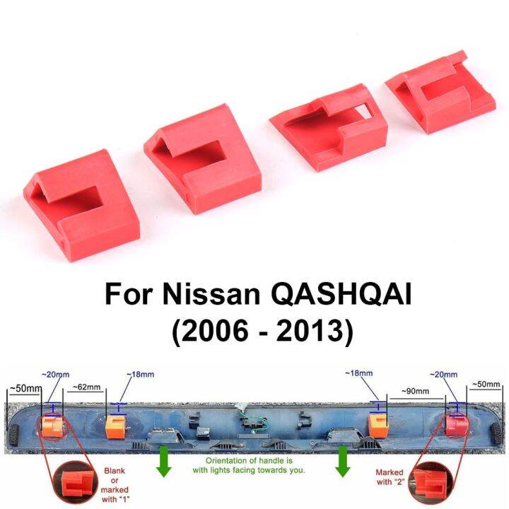 1 Boot Handle Tailgate Repair Clips Designed For Nissan QASHQAI 2006