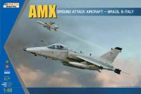 Kinetic K48026 1/48 scale AMX GROUND ATTACK AIRCRAFT-BEAZIL ITALY Model Kit