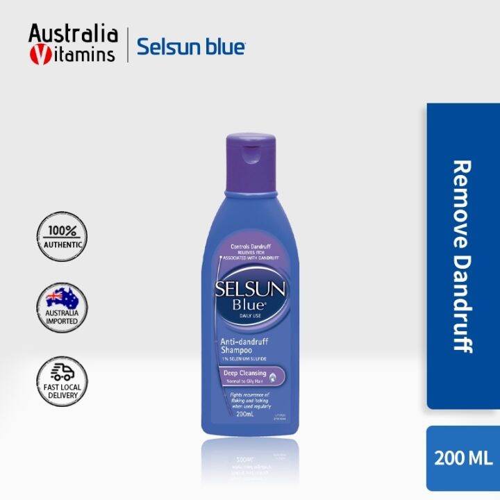 Selsun Blue Deep Cleansing Anti Dandruff Shampoo 200ml Lazada PH