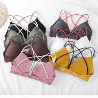 【CW】 Bras Wrap Straps Sling Chest No Rings Bralette