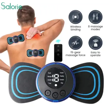 Electric Pulse Neck Massager TENS Cervical Massager Pain Relief Relaxation  Therapy Shoulder Deep Tissue Massage Remote Control