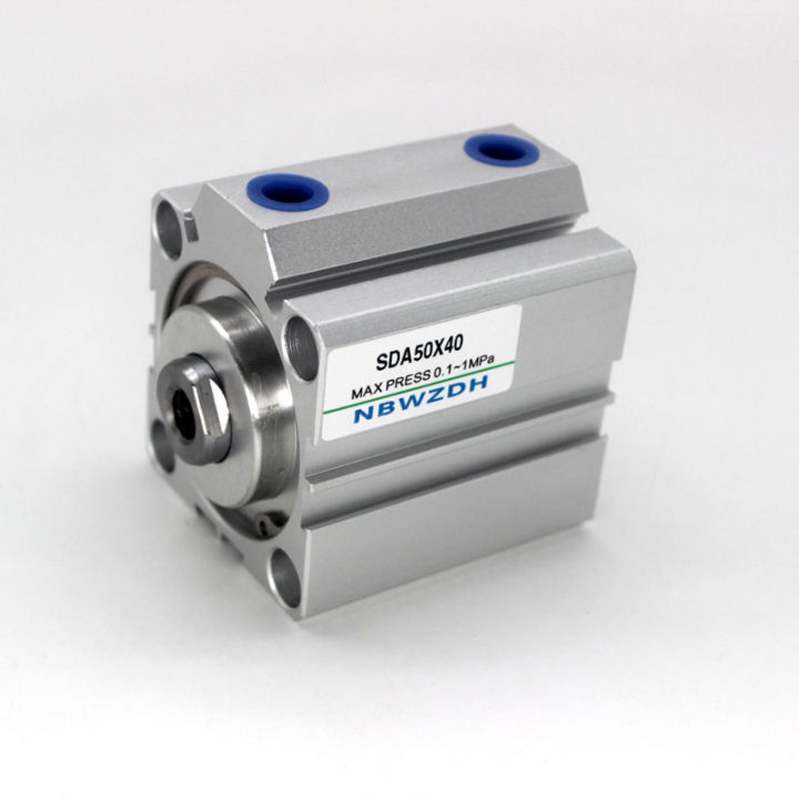 Pneumatic Air Cylinder Sda50x40 Compact Type Pneumatic Cylinder Bore 50mm Stroke 40mm Double 8523