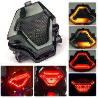 ไฟ LED ท้ายรถ Moto Belakang Lampu Penunjuk Penjuk untuk Yamaha MT25 MT03 2014-2020 R3 R25 2013-2020 MT07 2013-2017