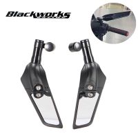 A Pair Motorcycle Rearview Mirrors Wind Wing Adjustable Rotating Side Mirrors Universal For BMW G310GS S1000R F900XR For Yamaha