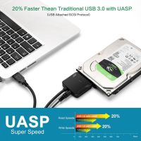 New USB 3.0 To Sata Cable SATA III Hard Drive Adapter Converter For 3.5/2.5 Inch External HDD SSD Adapter With Power Adapter